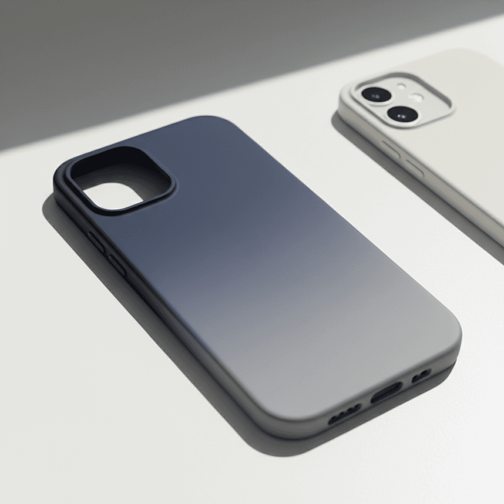 Custom iPhone case with vibrant color printing